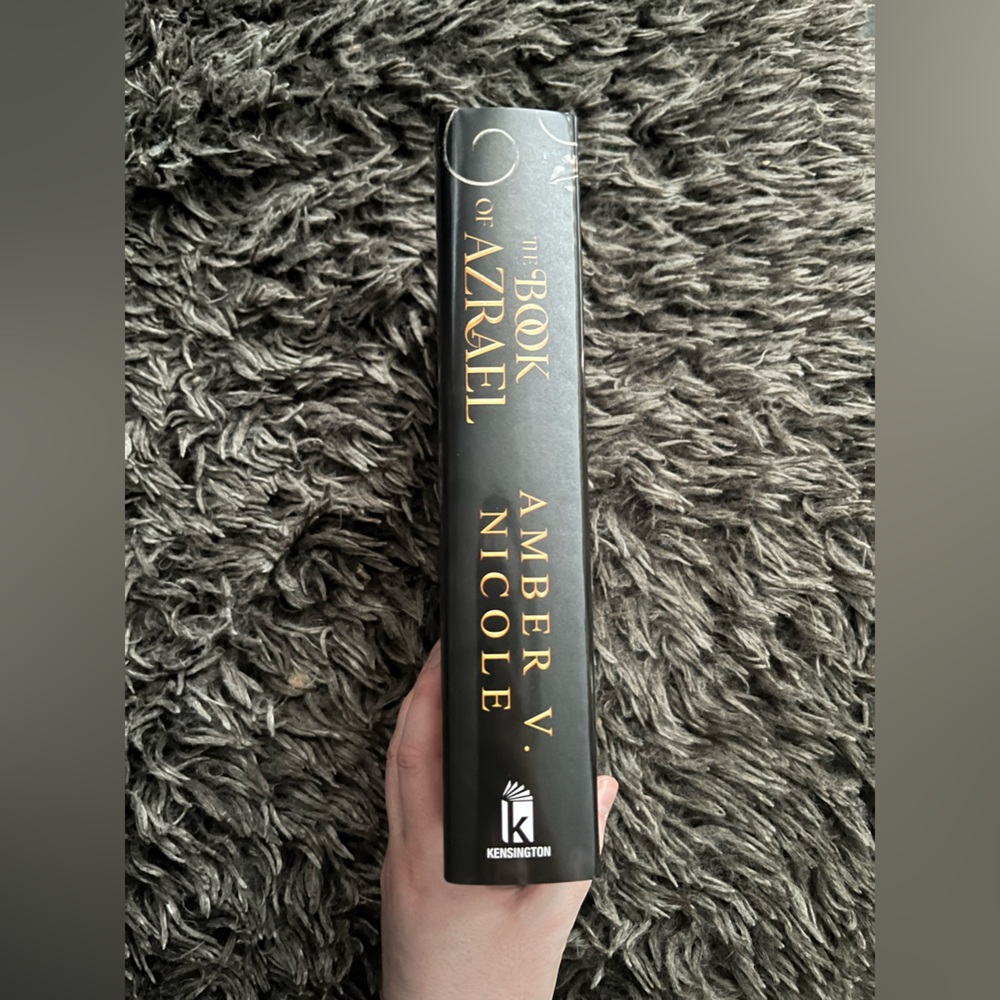 The Book of Azrael by Amber V. Nicole - Hardcover Book - Picture 2 of 8